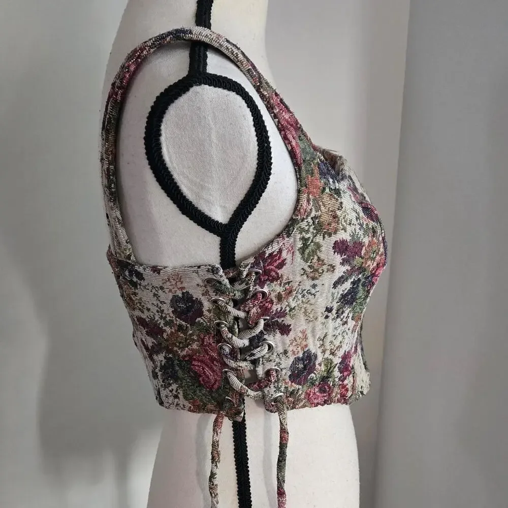 Altard state floral corset top large